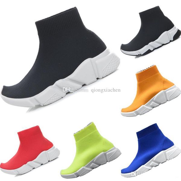 2019 speed breathable stretch fabric kids high running boots speed mix eva cushioning kids sports sock shoes, Black
2019 speed breathable stretch fabric kids high running boots speed mix eva cushioning kids sports sock shoes, Black