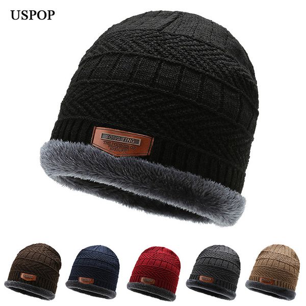 uspop men's hats winter knitted hat caps thick skullies velvet lining beanies, Blue;gray
uspop men's hats winter knitted hat caps thick skullies velvet lining beanies, Blue;gray