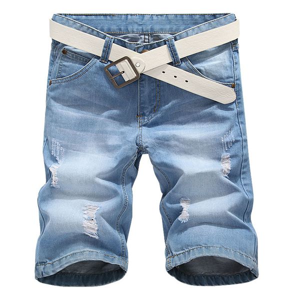 men's jeans cotton holes denim shorts male flexible blue short men knee length casual
men's jeans cotton holes denim shorts male flexible blue short men knee length casual