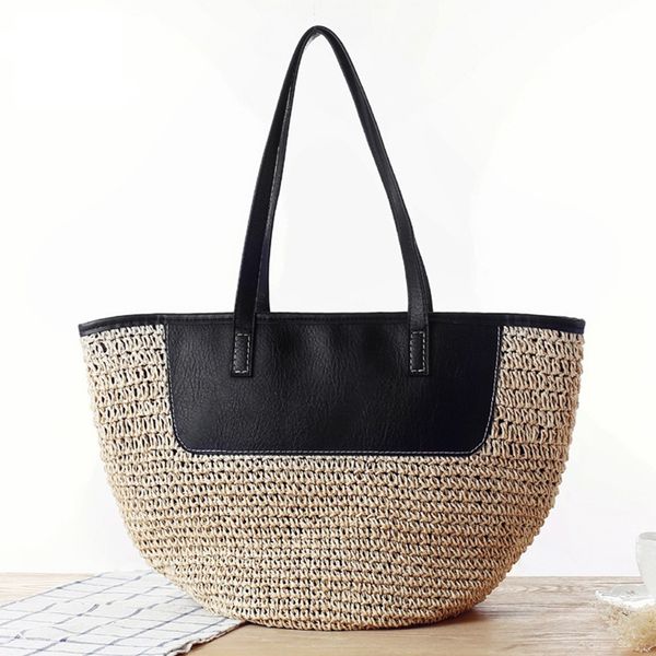 wiliamganu leather bag women big summer straw beach tote handbags new handmade woven ladies shoulder bag large capacity vacation
wiliamganu leather bag women big summer straw beach tote handbags new handmade woven ladies shoulder bag large capacity vacation