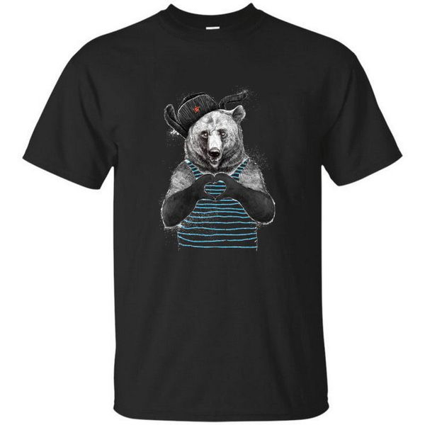 lettbao 100% cotton men cute t shirt cartoon heart pattern bear animal print tee black short sleeve funny harajuku t-shirt
lettbao 100% cotton men cute t shirt cartoon heart pattern bear animal print tee black short sleeve funny harajuku t-shirt