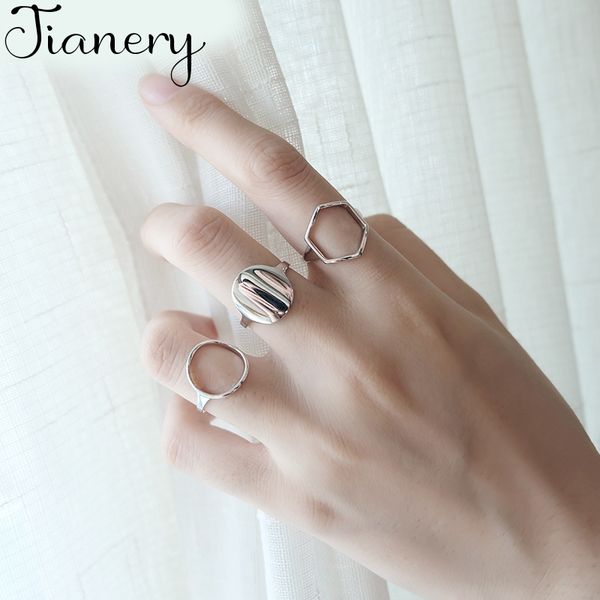 simple hollow geometric smooth rings hexagon round circle rhombus open finger ring for women, Slivery;golden
simple hollow geometric smooth rings hexagon round circle rhombus open finger ring for women, Slivery;golden