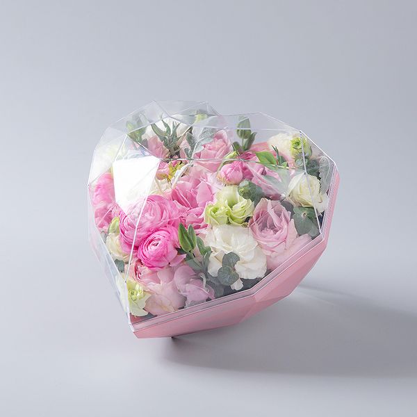 gift wrap 2pcs flower box creative acrylic diamond heart-shaped transparent bouquet souvenir christmas party favors cookie candy
gift wrap 2pcs flower box creative acrylic diamond heart-shaped transparent bouquet souvenir christmas party favors cookie candy