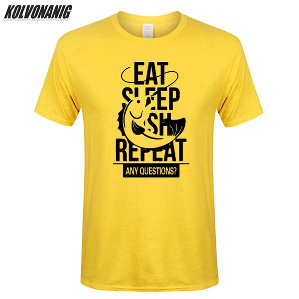 fishings men's t shirt summer 2019 eat sleep fish funny print cotton gift for fisherman male o-neck cotton short sleeve tees
fishings men's t shirt summer 2019 eat sleep fish funny print cotton gift for fisherman male o-neck cotton short sleeve tees