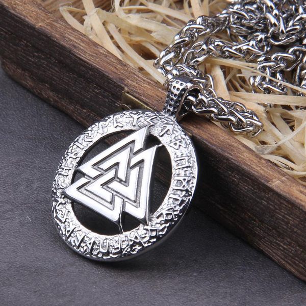 stainless steel viking necklace men 24 runes pendants odin valknut necklaces scandinavian norse jewelry gift, Silver
stainless steel viking necklace men 24 runes pendants odin valknut necklaces scandinavian norse jewelry gift, Silver