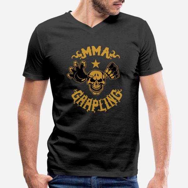 mma grapling t shirt men customized cotton s-3xl standard sunlight new style spring letter shirt