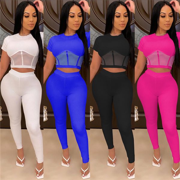 women's tracksuits mesh perspective two-piece set summer women crop pencil pant suit 2 piece club outfits sport matching sets stree, Gray
women's tracksuits mesh perspective two-piece set summer women crop pencil pant suit 2 piece club outfits sport matching sets stree, Gray