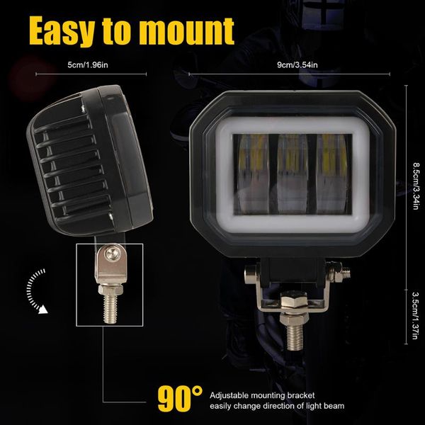 лодка свет работы 12-30v холодный белый 1pair 30w площадь мотоцикла вспомогательное оборудование
лодка свет работы 12-30v холодный белый 1pair 30w площадь мотоцикла вспомогательное оборудование