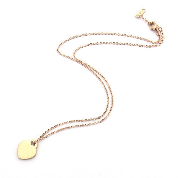 fashion stainless steel t letter peach heart green rose gold silver necklace foreign trade ladies love necklace for woman
fashion stainless steel t letter peach heart green rose gold silver necklace foreign trade ladies love necklace for woman