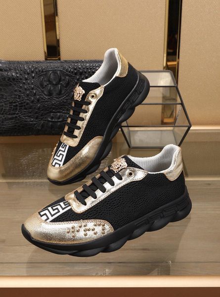 2021q custom style tide brand men 's casual shoes ,fashion versatile comfortable sports shoes ,send a full set of original shoe boxes, Black
2021q custom style tide brand men 's casual shoes ,fashion versatile comfortable sports shoes ,send a full set of original shoe boxes, Black