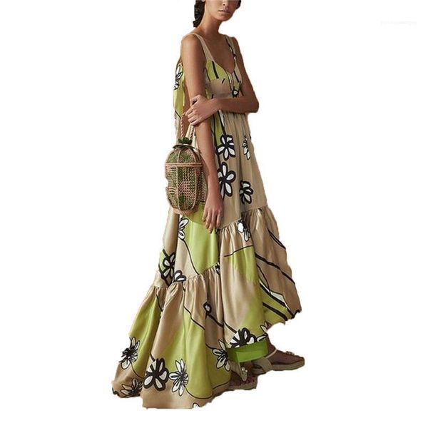 floral printed womens clothing women summer backles designer casual dresses spaghetti strap panelled v neck dresses, Black;gray
floral printed womens clothing women summer backles designer casual dresses spaghetti strap panelled v neck dresses, Black;gray