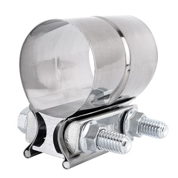 1pc 2.5 inch 2 1/2 inch lap joint exhaust band clamp-preformed stainless steel for catback
1pc 2.5 inch 2 1/2 inch lap joint exhaust band clamp-preformed stainless steel for catback