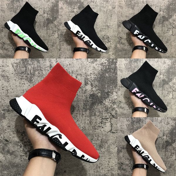 new speed trainer shoes party black white red high sock shoes mens womens fashion boots triple black casual shoes
new speed trainer shoes party black white red high sock shoes mens womens fashion boots triple black casual shoes