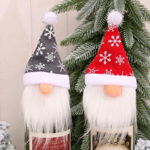 1/3/5pcs Christmas Wine Bottle Cover Santa Claus Hat Merry Christmas Table Decor Cover New Year Gift navidad
1/3/5pcs Christmas Wine Bottle Cover Santa Claus Hat Merry Christmas Table Decor Cover New Year Gift navidad
