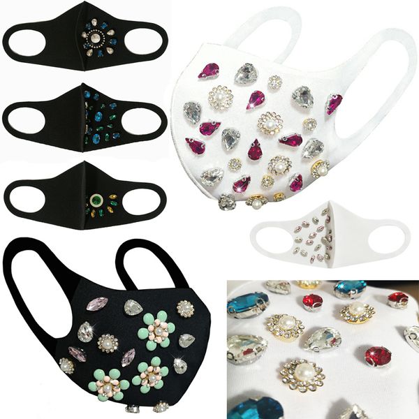 new blingbling large rhinestone cotton designer masks personalized stereoscopic fashion flash face mask washable cotton masks
new blingbling large rhinestone cotton designer masks personalized stereoscopic fashion flash face mask washable cotton masks