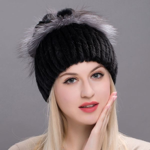 women's winter hat pure knit water silver silver fur hat female russia warm ladies suede dhy17-03, Blue;gray
women's winter hat pure knit water silver silver fur hat female russia warm ladies suede dhy17-03, Blue;gray