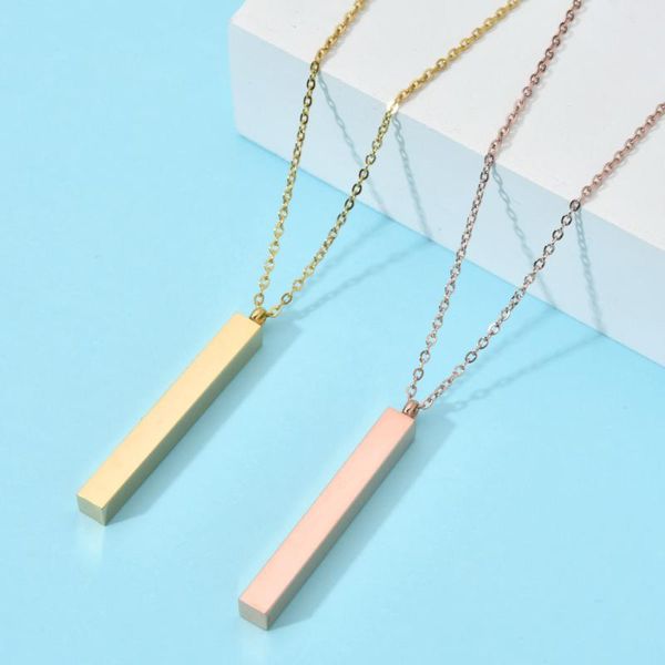 fashion rectangular pendant design simple style women's necklace women clavicle chain girl party gift, Silver
fashion rectangular pendant design simple style women's necklace women clavicle chain girl party gift, Silver