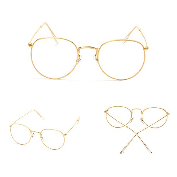 sunglasses frames fashion retro round frame vintage mens womens clear lens eyeglasses glasses, Silver
sunglasses frames fashion retro round frame vintage mens womens clear lens eyeglasses glasses, Silver