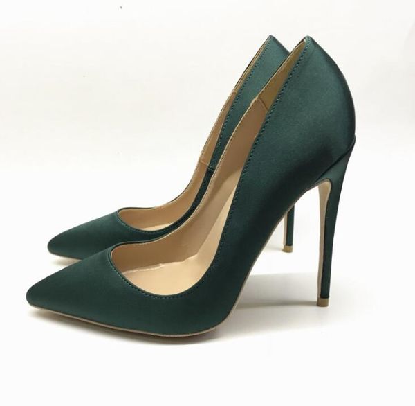 2020 red bottom pump patent silk pigalle heels women wedding shoes pointed toe fine heels woman red sole high 34-45, Black
2020 red bottom pump patent silk pigalle heels women wedding shoes pointed toe fine heels woman red sole high 34-45, Black