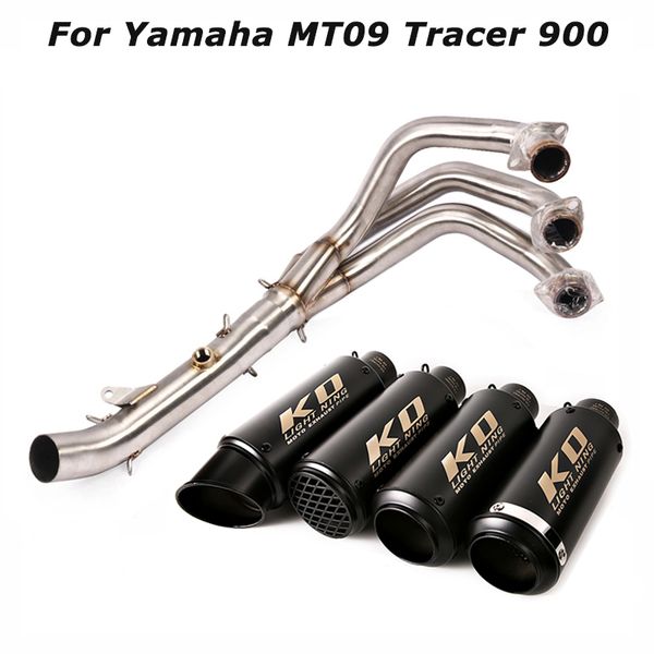 motorcycle exhaust system slip for mt09 mt-09 tracer 900 whole escape tips muffler pipe black front header connect
motorcycle exhaust system slip for mt09 mt-09 tracer 900 whole escape tips muffler pipe black front header connect
