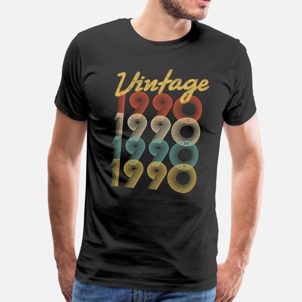 vintage retro since 1990 birthday gift t shirt men printing cotton o-neck trend fit comical summer style pattern shirt
vintage retro since 1990 birthday gift t shirt men printing cotton o-neck trend fit comical summer style pattern shirt