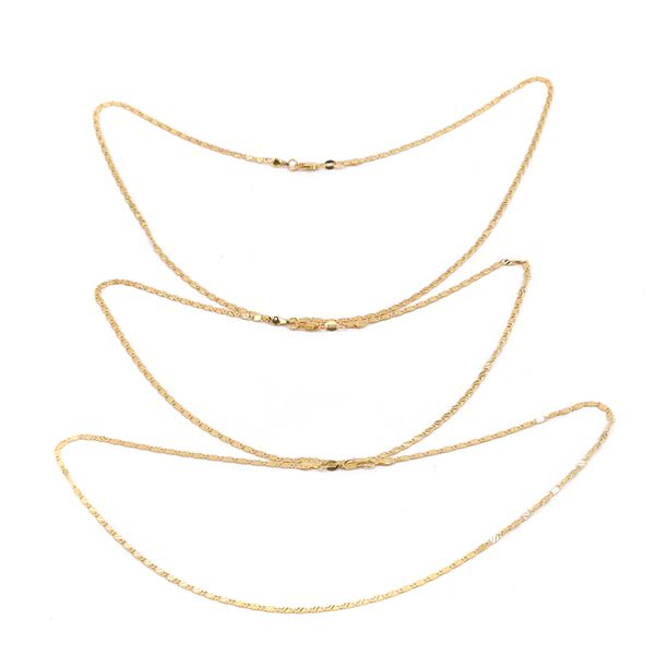 chokers korean link chain necklace women choker short neck collar ladies clavicle jewelry 18 inch/20 inch/22 inch, Golden;silver
chokers korean link chain necklace women choker short neck collar ladies clavicle jewelry 18 inch/20 inch/22 inch, Golden;silver