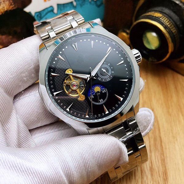 06 Mens Watches Fashion 42mm Classic Watch stainless steel machinery Movement Mens Party Wristwatch Business watch Gift Clock
06 Mens Watches Fashion 42mm Classic Watch stainless steel machinery Movement Mens Party Wristwatch Business watch Gift Clock