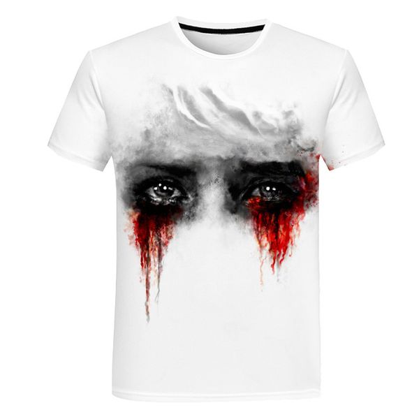 o collar red blood terror summer 3d print shirts funny hentai oversized men clothing
o collar red blood terror summer 3d print shirts funny hentai oversized men clothing