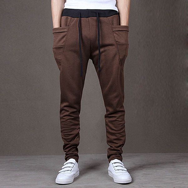men's sports harem pants trousers casual fashion baggy stylish hip hop jogger xin-shipping, Black
men's sports harem pants trousers casual fashion baggy stylish hip hop jogger xin-shipping, Black