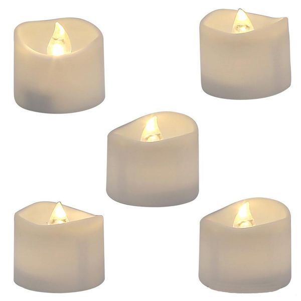 12 pcs realistic and bright flickering bulb battery operated flameless led tea light for seasonal & festival celebration
12 pcs realistic and bright flickering bulb battery operated flameless led tea light for seasonal & festival celebration