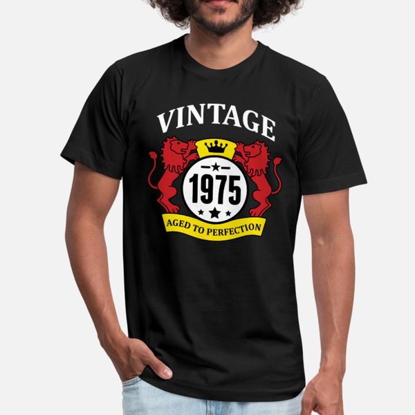 vintage 1975 aged to perfection t shirt men create cotton s-xxxl clothing interesting casual spring autumn cool shirt, White;black
vintage 1975 aged to perfection t shirt men create cotton s-xxxl clothing interesting casual spring autumn cool shirt, White;black