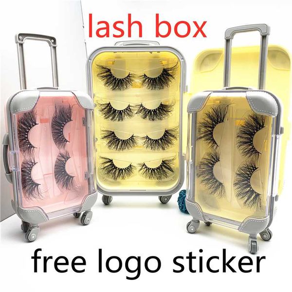 false eyelashes wholesale 2021 mini luggage lash packing 25mm real mink eyelash box strip with custom logo label makeup
false eyelashes wholesale 2021 mini luggage lash packing 25mm real mink eyelash box strip with custom logo label makeup