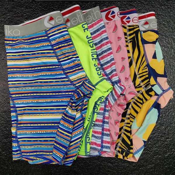 2020 random color mens designer ethika boxer underwear shorts mens male underwear men boxer underpants comfortable breathable cuecas boxer, Black;white
2020 random color mens designer ethika boxer underwear shorts mens male underwear men boxer underpants comfortable breathable cuecas boxer, Black;white