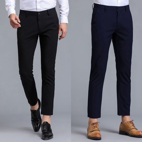 2020 summer ankle-length business casual slim men's trendy men's suit casual pants and trouserstrousers and trousers pants batch r, Blue
2020 summer ankle-length business casual slim men's trendy men's suit casual pants and trouserstrousers and trousers pants batch r, Blue