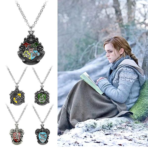 hogwarts slytherin ravenclaw hufflepuff school badge pendant necklace fans souvenir gifts, Silver
hogwarts slytherin ravenclaw hufflepuff school badge pendant necklace fans souvenir gifts, Silver