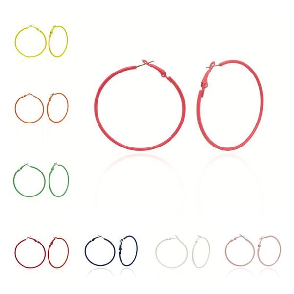 doreenbeads bohemia big hoop earrings for women colorful fluorescent color round earings statement for girl daily accessories, Golden;silver
doreenbeads bohemia big hoop earrings for women colorful fluorescent color round earings statement for girl daily accessories, Golden;silver