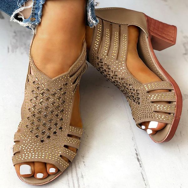 summer high heels women sandals rhinestone open toe hollow gladiator ladies shoes platform party pumps zapatos de mujer, Black
summer high heels women sandals rhinestone open toe hollow gladiator ladies shoes platform party pumps zapatos de mujer, Black