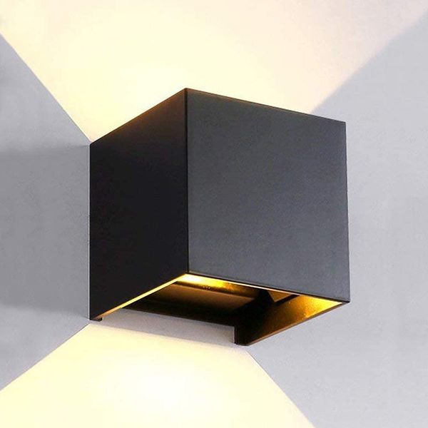 led aluminium waterproof wall lamp 6w warm light up and down black color indoor wall light for living room bedroom hallway
led aluminium waterproof wall lamp 6w warm light up and down black color indoor wall light for living room bedroom hallway