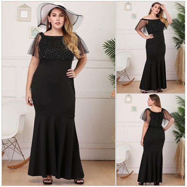 dresses fashion slash neck solid color dresses half sleeve casual dresses womens clothes plus size sequins panelled, Black;gray
dresses fashion slash neck solid color dresses half sleeve casual dresses womens clothes plus size sequins panelled, Black;gray