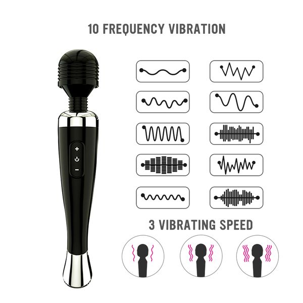 silicone wand massager, usb 3 speeds 10 frequency powerful big magic massager vibrators for shoulder, back neck, legs, sport recovery muscle
silicone wand massager, usb 3 speeds 10 frequency powerful big magic massager vibrators for shoulder, back neck, legs, sport recovery muscle