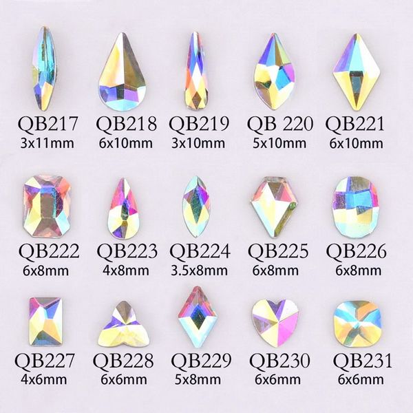 20pcs crystals nail diamond stone strass ab glass rhinestones for 3d nails art decorations supplies jewelry qb217-246a, Silver;gold
20pcs crystals nail diamond stone strass ab glass rhinestones for 3d nails art decorations supplies jewelry qb217-246a, Silver;gold