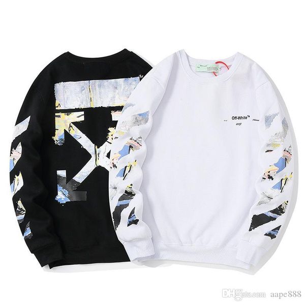 fashion mens sweatshirts spring autumn couple casual sweater tide brand oil painting arrow round neck sweater, Black
fashion mens sweatshirts spring autumn couple casual sweater tide brand oil painting arrow round neck sweater, Black