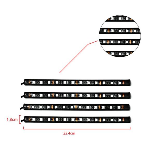 4pcs car styling decoration light usb wireless remote/app control interior floor foot led atmosphere rgb strip waterproof 5v
4pcs car styling decoration light usb wireless remote/app control interior floor foot led atmosphere rgb strip waterproof 5v