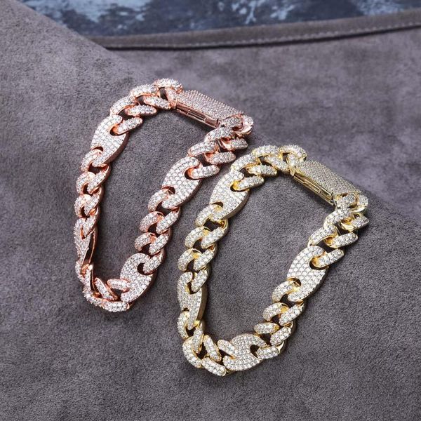 12mm big box clasp cubic zircon miami cuban link bracelet iced out men's hip hop rock jewelry cz 7\" 8\" 9\" chain, Black
12mm big box clasp cubic zircon miami cuban link bracelet iced out men's hip hop rock jewelry cz 7\" 8\" 9\" chain, Black