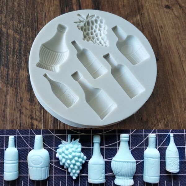 baking moulds red wine bottle grape shape silicone mold diy fondant cake jelly dry pez utensils
baking moulds red wine bottle grape shape silicone mold diy fondant cake jelly dry pez utensils