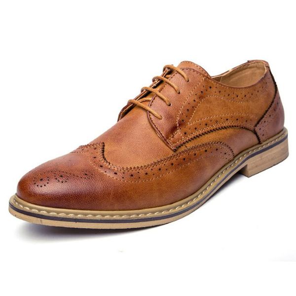 british casual small leather shoes mens mens high-pointed point brock shoes mens low-fashion leather business shoes, Black
british casual small leather shoes mens mens high-pointed point brock shoes mens low-fashion leather business shoes, Black