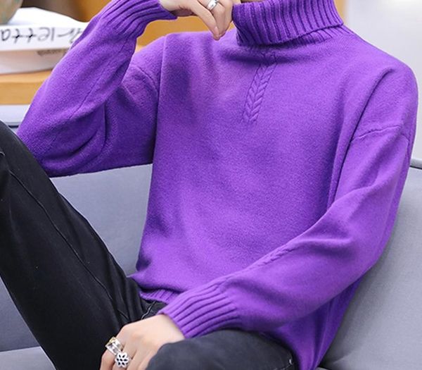 autumn new solid colors jumper men turtleneck sweater dress winter high elasticity slim pullover men knitwear men clothing 7873 cx200730, White;black
autumn new solid colors jumper men turtleneck sweater dress winter high elasticity slim pullover men knitwear men clothing 7873 cx200730, White;black
