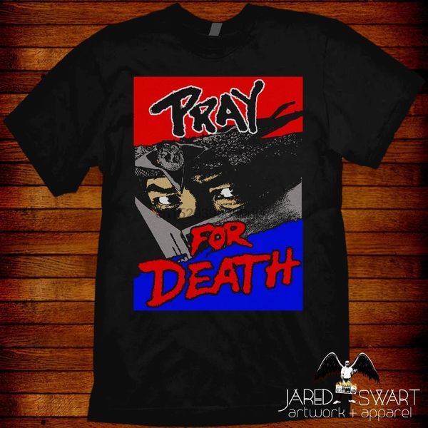 pray for death t shirt vhs classics series. sizes s m l xl 2xl 3xl 4xl 5xl