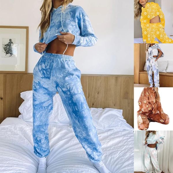 gym clothing autumn women tie-dye print sweatswear set pullover long sleeve hooded expose navel elastic harajuku pants street tracksuit, White;black
gym clothing autumn women tie-dye print sweatswear set pullover long sleeve hooded expose navel elastic harajuku pants street tracksuit, White;black