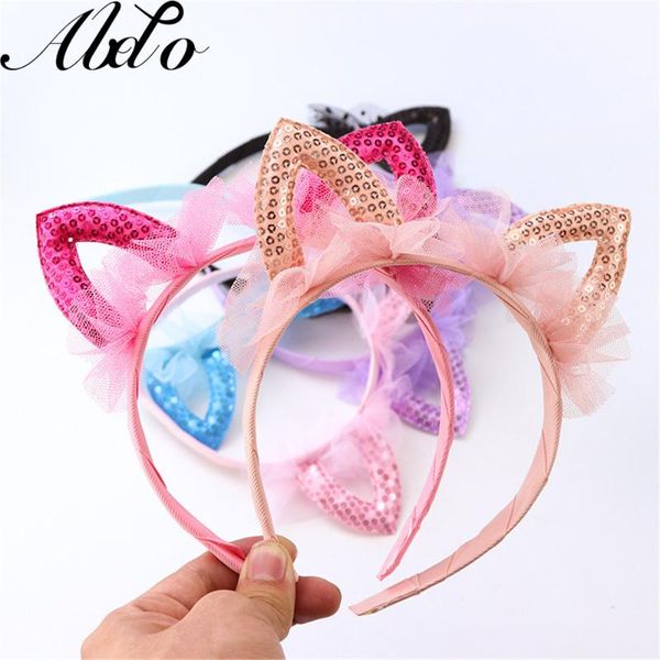 hair accessories abdo baby lovely solid lace mesh sequins cat ears bands for girls headdress party performance headbands, Slivery;white
hair accessories abdo baby lovely solid lace mesh sequins cat ears bands for girls headdress party performance headbands, Slivery;white
